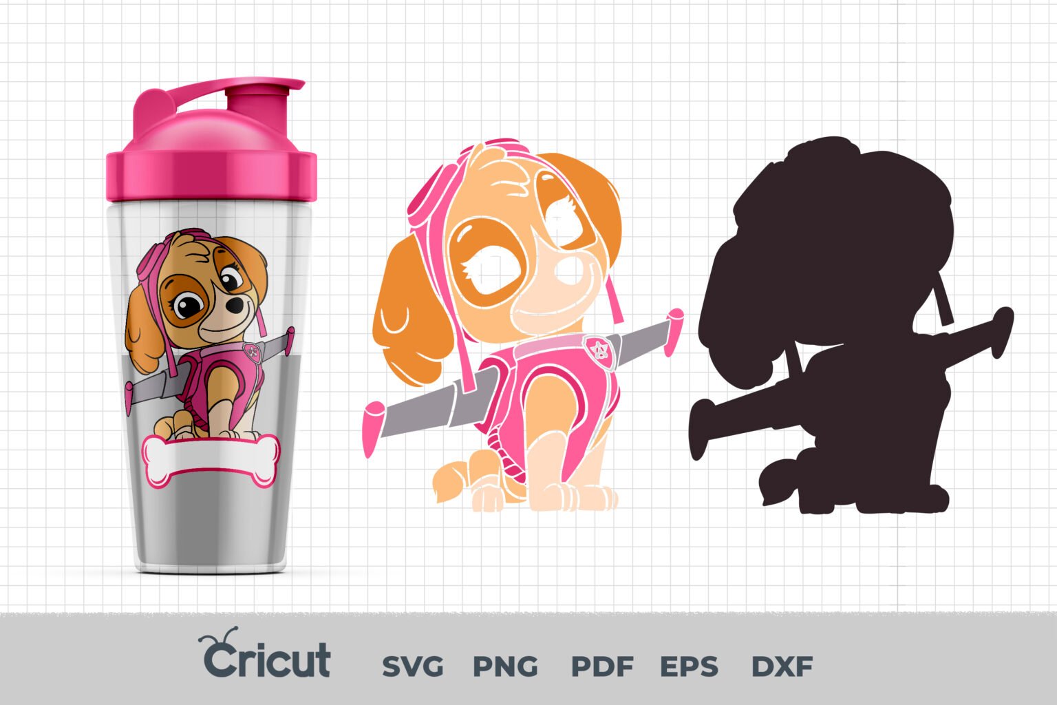 Paw Patrol Svg Skye Svg Eps Pdf Png Skye Bundle Skye Cricut Skye