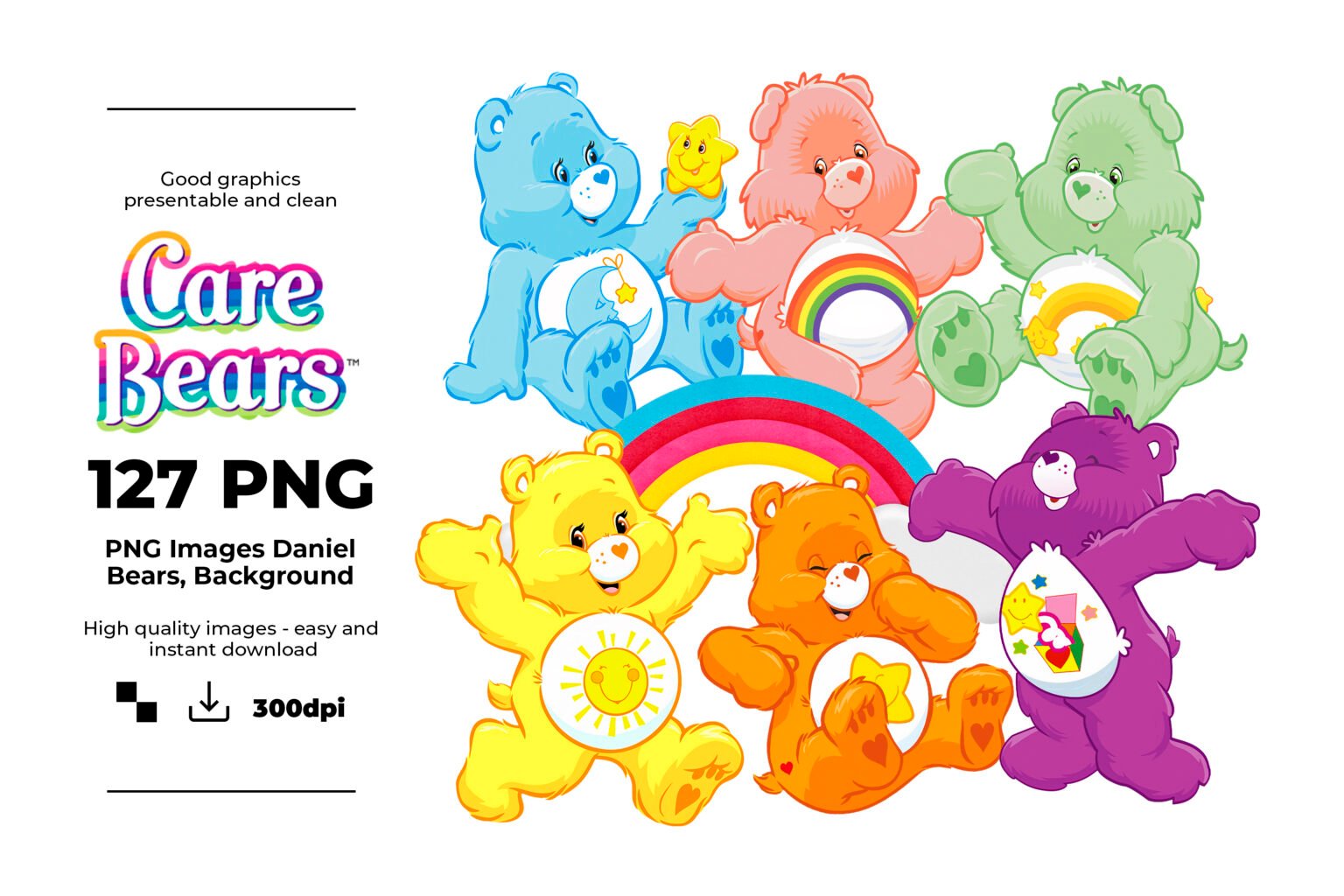 Care Bears, Care Bears PNG, Care Bears characters, Care Bears images ...