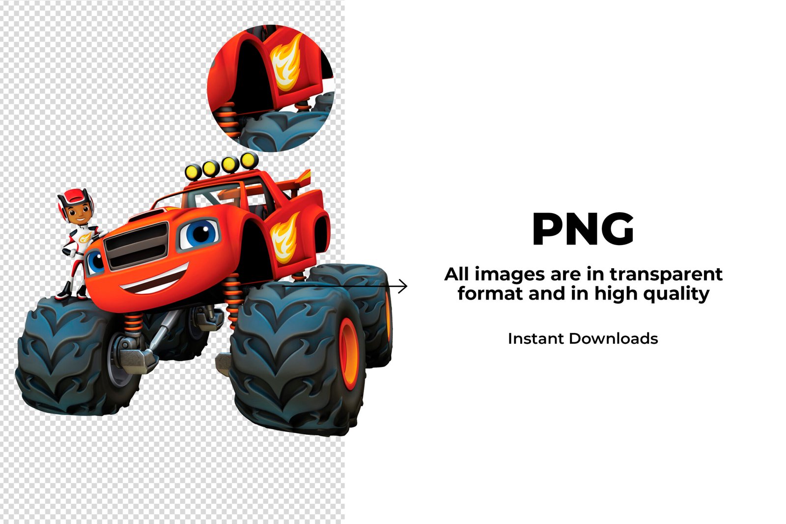 Blaze And The Monster Machines PNG Images, Transparent Blaze And