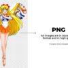 Sailor Moon, Sailor Moon PNG, Sailor Moon characters, Sailor Moon images, Sailor Moon Clipart , Sublimation , Instant download, High resolution - Imagen 2