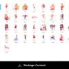 Barbie, Barbie PNG, Barbie characters, Barbie images, Barbie Clipart , Sublimation , Instant download, High resolution - Imagen 3