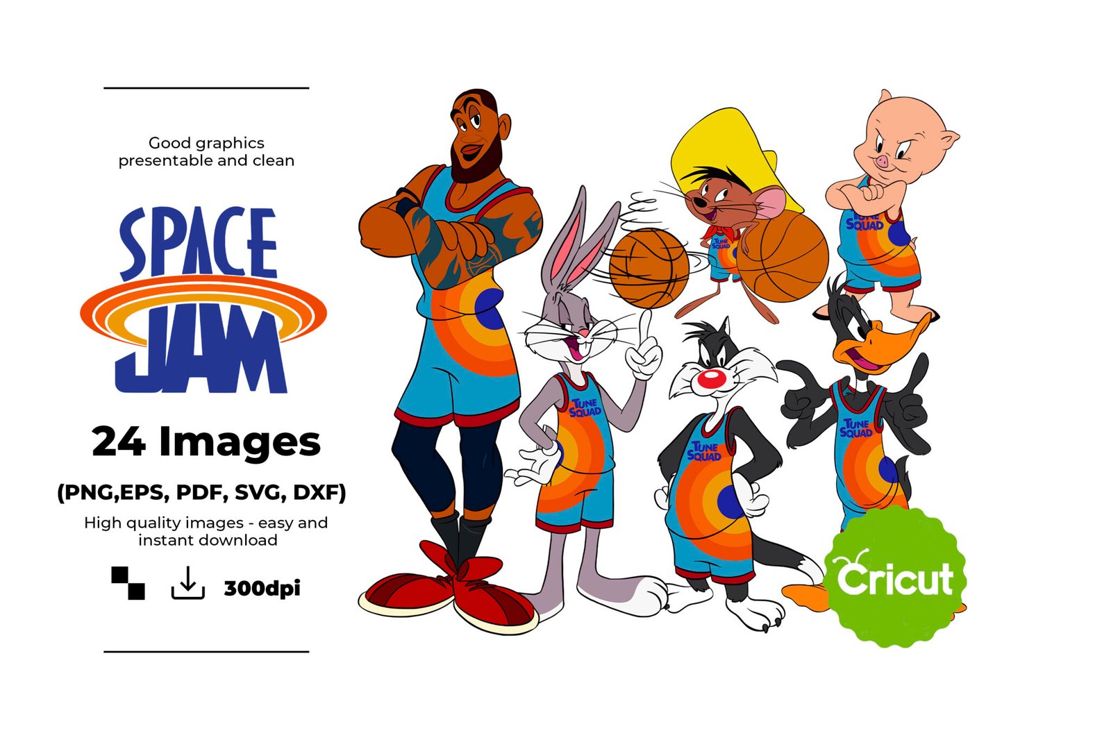 Space Jam, Space Jam Svg, Eps, Pdf, Png, Space Jam Bundle, Space Jam ...