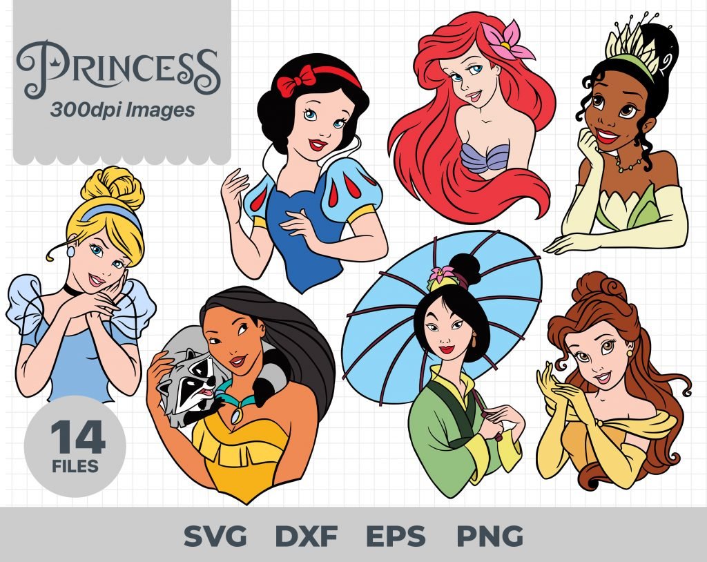 Disney Princess Clipart, Disney Princess Clip Art, Disney Princess Png 