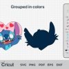 Stitch svg, Lilo and stitch svg, Lilo svg, Stitch And Angel svg, Stitch love svg, Stitch Valentines svg, Stitch Cut Files - Imagen 2