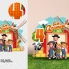 La Granja de Zenon Personalizado, La Granja de Zenon Personalizado nombre y año, La Granja de Zenon con datos personalizado, La Granja de Zenon para Cumpleaños - Imagen 3