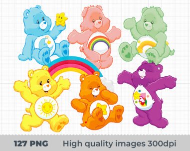 Care Bears Bundle SVG - Care Bears Characters SVG- Care Bears Svg - TV Kids  SVG