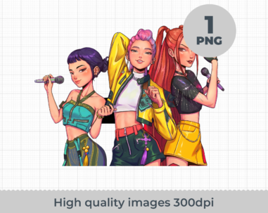 Demon Hunters Saja Girls